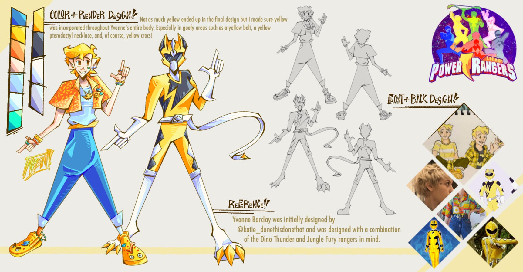 Yvonne Character Design