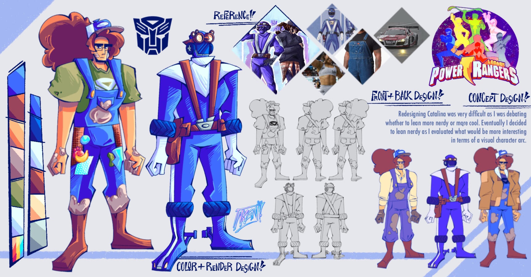 Catalina Character Design