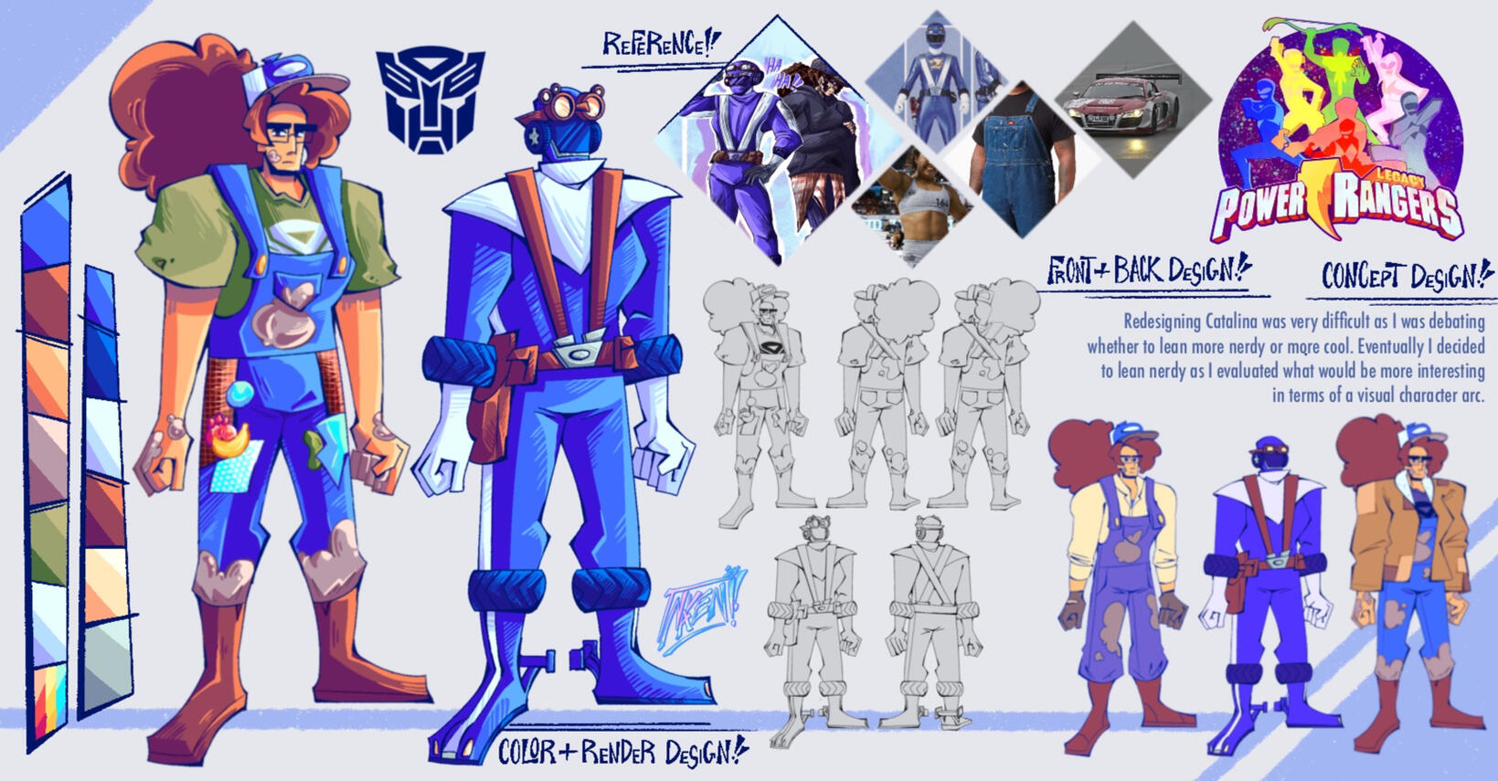 Catalina Character Design